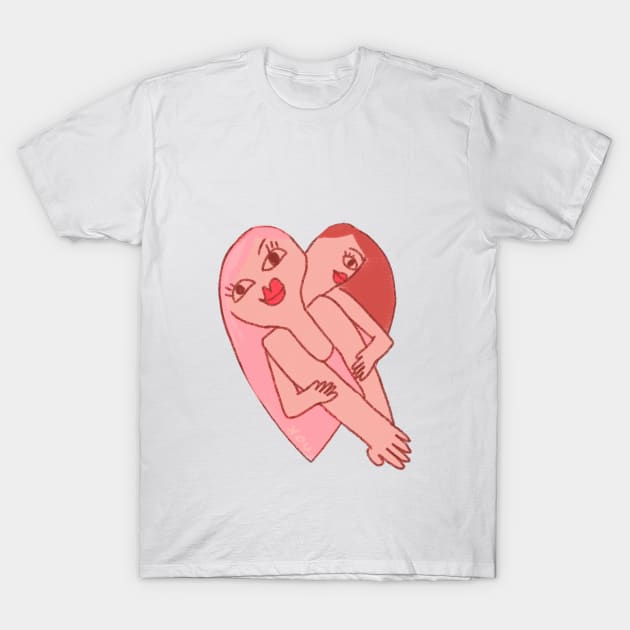 Bestie T-Shirt by PatternbyNOK